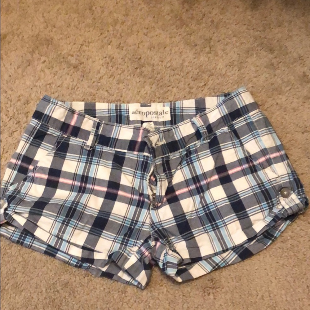 Plaid shorts from Aeropostale